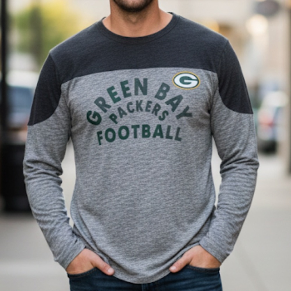 Majestic Green Bay Packers Football Shirt